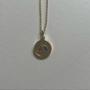 GORJANA RAINBOW CHARM NECKLACE